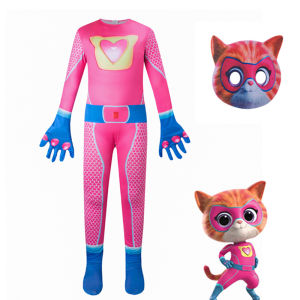 Super Kitties onesie super kitty tights halloween cos costumes stage show costumes holiday gifts