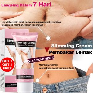 Beli 1 GRATIS 1 - Slimming Cream Pelangsing Perut Buncit Pelangsing Gel Penurun Berat Badan Ampuh dan Cepat 60 g Termurah / Krim Pelangsing Lengan Perut Paha Pelangsing Badan Slimming Gel Krim Lemak Peluntur Susut Lemak Pembakar Lemak Mirip Teh Pelangsing