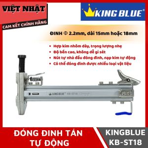 Đóng đinh tán tự động Kingblue KB-ST18 hợp kim nhôm nạp kim tự động