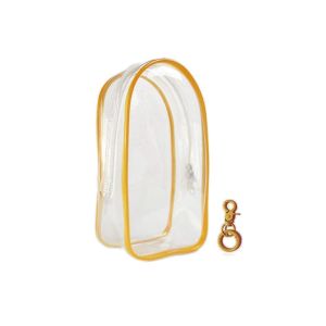 FUDESHE Multicolor Doll Outdoor Bag for 17cm Labubu Transparent Storage Case  Bag Decoration Doll Display Box Labubu Time To Chill Filled