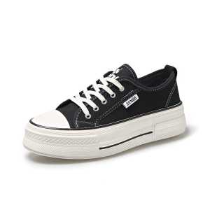 Mk olShop "Free Box" Size (36 - 41) Aerin Sepatu Wanita Canvas Bertali kasual Fashion Import Korea