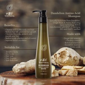 Small Pukong 小蒲公 - Signature Ginger Wormwood Hair Shampoo / Conditioner Full Series [ SINGAPORE BRAND ]