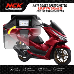 STICKER ANTI GORES SPEEDOMETER PCX 160 ROADSYNC 2025 BAHAN VPF 500 MICRO PELINDUNG SPIDOMETER