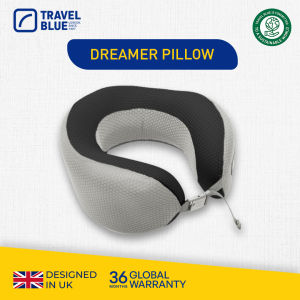 Travel Blue Dreamer Pillow Memory Foam - Breathable Mesh Material