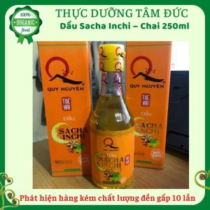 Dầu Sachi (sacha inchi) Quy Nguyên Chai 250ml Tâm Đức