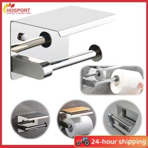 【HOSPORT】กระดาษม้วนกระดาษม้วนสแตนเลสผนังติดผนังกระดาษเช็ดมือขาติดแร็คอุปกรณ์ห้องน้ำอุปกรณ์ห้องน้ำ