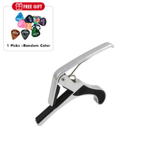[Free Pick]Guitar Capo RIXTON 6-String Acoustic & Electric Guitar Capo with anti slip silicone padGuitar Capo Acoustic