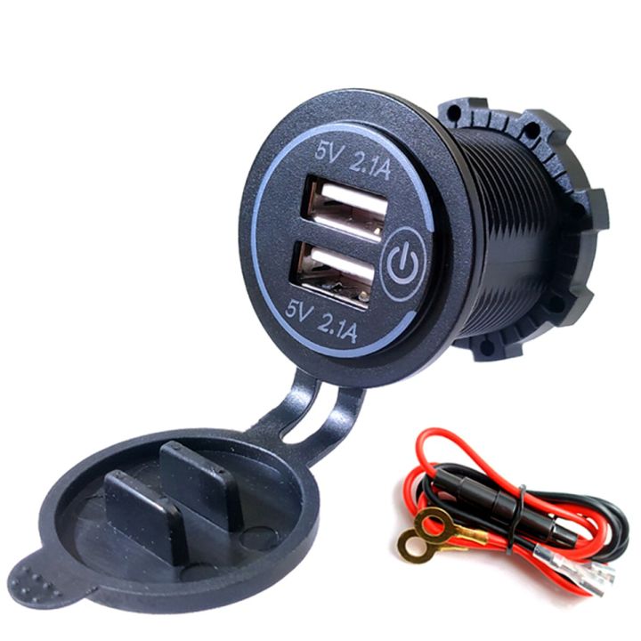 thumbnail image 2 of Race German Dual USB Fast Charger For BMW E30 E28 E24 - OEM+ Plug & Play 2 of 6