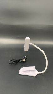 Book Lamp Clip On Adjustable LED Reading Light USB Type C Rechargeable Bedtime Study Flexible Neck Eye Protection Amber Light Lightweight Portable Home Office Room