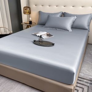 Set chăn ga lẻ 4 món cao cấp 100%Tencel 100s siêu mềm mát mịn giá dùng thử hấp dẫn Size 1m4-1m6-1m8-2m