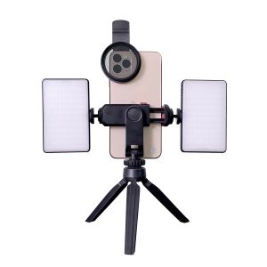 Bộ chụp ảnh xăm chuyên nghiệp: Chống chói - Màu sắc rực rỡ. Gồm: đèn lens chụp ảnh xăm kẹp