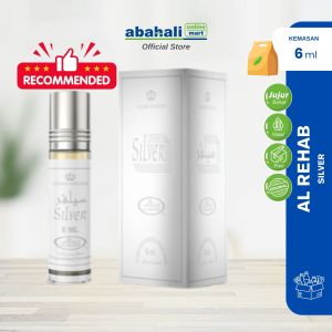 Parfum Al Rehab Silver 6ml Roll On Minyak Wangi Dari Arab