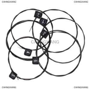 [COD] CAHNGXIANG 6pcs lot Nylon + 3 %Polyester Classic Guitar String NX35-C Color Plated Wire