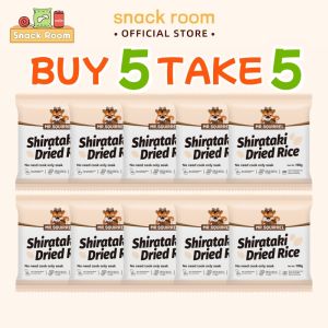 Mr.Squirrel FDA✔BUY 5 TAKE 5 Dried/ Dry Shirataki Rice Sachet/ Konjac Keto Low Carb / Individually Packaged 100g