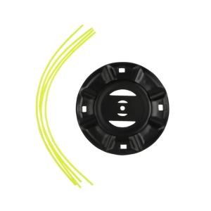 Reinforced Universal Portable Heavy Duty Brush Trimmer Head for Small Lawn Mowers Metal Construction For Rough Terrain