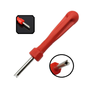 Dụng Cụ Mở Van Tim Vòi Bơm Hơi Lốp Xe Tay Cầm Rãnh Dài 96mm Công Cụ Sử Chữa Lốp Xe Thông Dụng