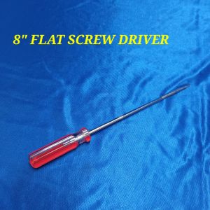 8" FLAT SCREW DRIVER