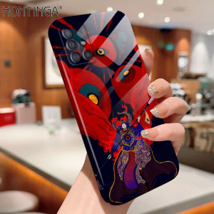 Hontinga All-inclusive Film Casing For Samsung Galaxy A51 A52 A52S 5G 4G A53 5G A73 5G Case Korean film Phone Case Fashion Chinese Style Back Casing lens Protector Design Hard Cases Shockproof Shell Full Cover Casing For Girls