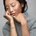 Pandora Moments Heart Clasp Bangle. 