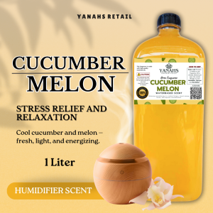 CUCUMBER MELON Humidifier Scent 1L Water Based Essential Oil