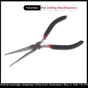[Yolandas] คีมหนีบจมูกเข็มยาวพิเศษเครื่องมืองานฝีมือความแม่นยำสูง