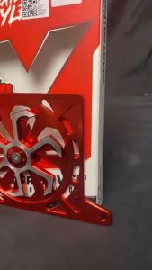 BOM X RADIATOR COVER BX-R102 PCX 160 - Red and Blue - Motorcycle Radiator Guard - Style and Performance - Built for Competition