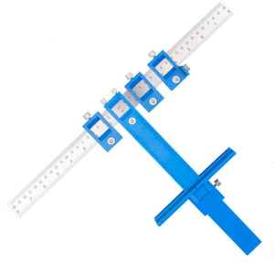 Multifunctional Furniture Drilling Guide Tool For Precisions Hole Positioning Ergonomic Handle High Installation