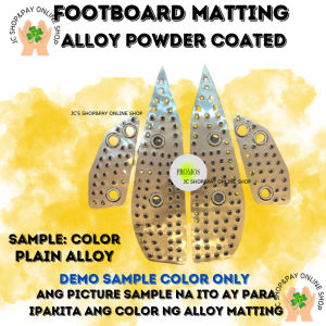 NMAX V3 FOOTBOARD MATTING ALLOY POWDER COATED / NMAX V3 TURBO / NMAX V3 STANDARD MATTING