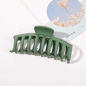 Murah Banget - Explore Elegance with Hair Clip Polos Matte / Jepit Rambut Gigi Sembilan