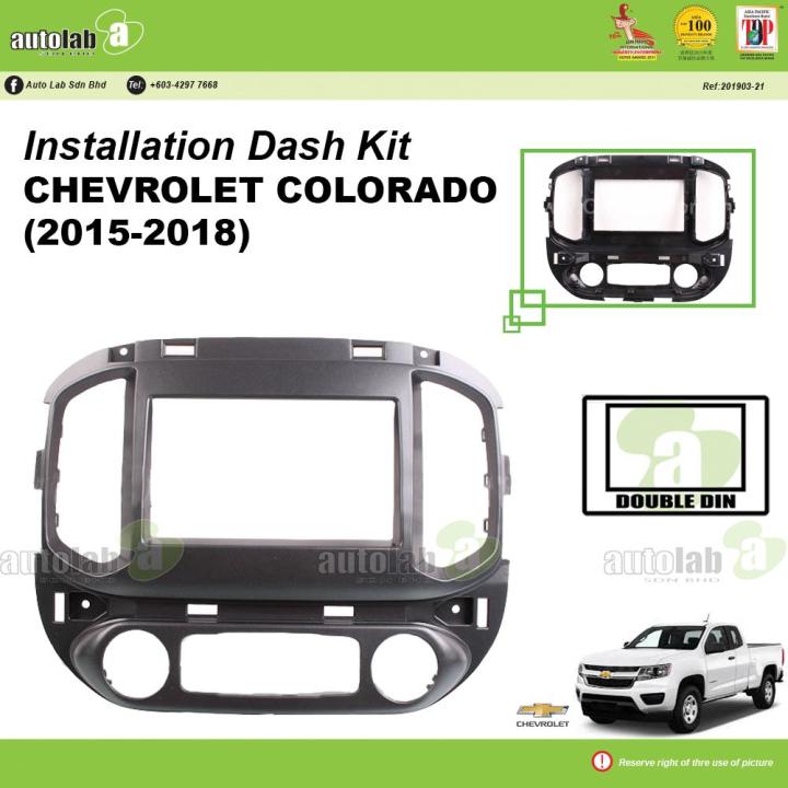Player Casing Double Din Chevrolet Colorado 2015-2018 | Lazada