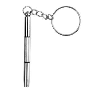 【Snuggery】3-in-1 Stainless Eyeglasses Screwdriver Glasses Computer Watch Keychain Repair Kitc Spectacles Recision Screw Driver Accessories