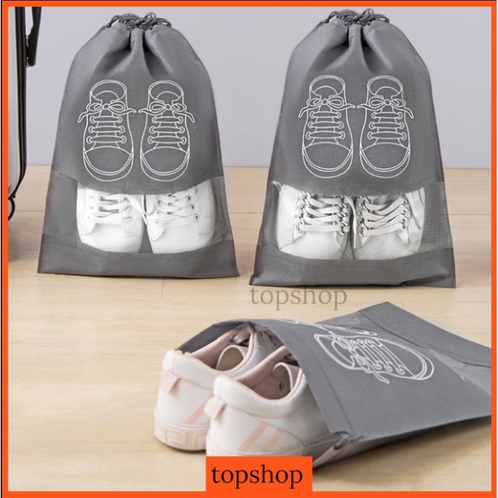 Set Di 6 Sacchetti Porta Scarpe/favore Spider-Man – Non-woven Con Cordino, Per Feste - 5