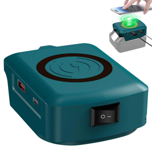 Fast Radio Device For 18V Cartons Charges Phones Tablets Through USB Type Dock