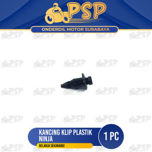 Kancing Klip Plastik Ninja (Harga Per 1 PCS) - Baut Baud Body Klip Clip Rivet Plastik CBR 150 Old