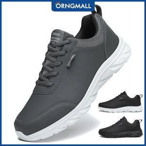 ORNGMALL Men Sneakers Fashion Casual Sport Shoes High Quality Sneakers Lace-Up Breathable Running Shoes Comfortable Casual Jogging Shoes Suitable for Daily Life and Sports 38-46