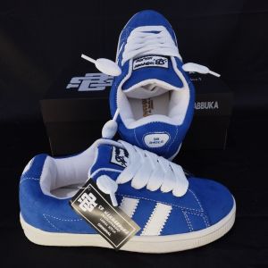 Sepatu sneaker model busa gemuk bahan SUEDE rekomendasi buat pria wanita santai Casual Shoes Kasual