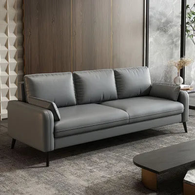 Technology fabric sofa small living room bedroom apartment double or three person Nordic modern minimalist sofa