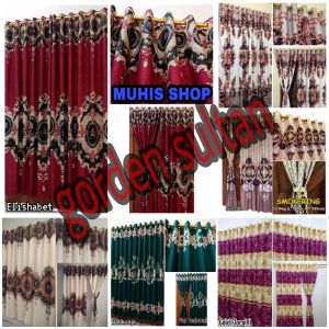 Hook Cantolan Tali Gorden Satuan Murah: Gorden Smokring Polos Embos dan Vitras Gorden Kupu-Kupu