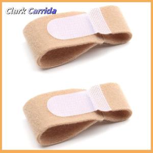 [Clark Carrida] 2Pcs Toe Finger Straightener Bend Toe Valgus Bandage Toe Separator Splint Wraps Foot Stretcher Care Tool