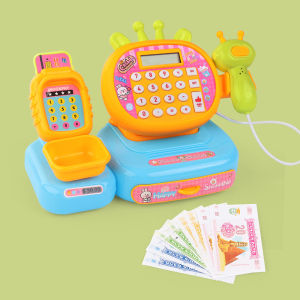 Trẻ em phổ biến của siêu thị Máy tính tiền đồ chơi một-phải có cho câu đố bé! Thiết kế mô phỏng Bộ quầy thanh toán siêu thị đa chức năng trải nghiệm niềm vui mua sắm thực sự!