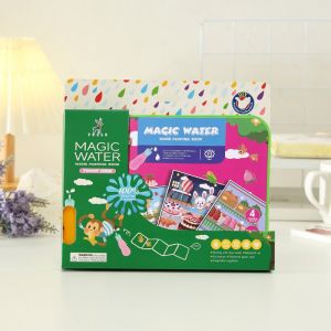 (DỌN KHO) Tranh nước 10 trang tô màu ma thuật Magic Water Book mới nhất 2023