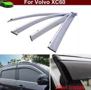 Volvo S60 S80 S90 Xc60 Xc90 Xc40 Door Visor High Grade Chrome Lining Injection Window Door Visor