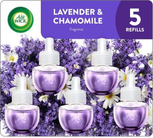 Air Wick Plug in Scented Oil Refill 10ct Lavender & Chamomile Air Freshener Essential Oils Eco Friendly