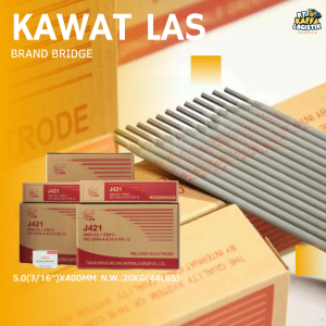 KAWAT LAS BRIDGE 5.0(3/16)X400MM  N.W.:20KG(44LBS)