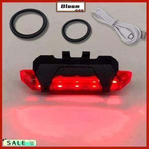 Follow Get New[Bloom Z] Bicycle Light LED Waterproof Rear Tail Light USB Rechargeable Bike Light Mount Cycling Safety Warning Light Bicycle Accessories