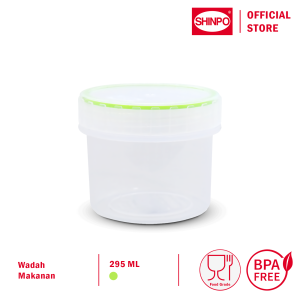 SHINPO Toples Plastik Ukuran S Tempat Cemilan Food Storage Wadah Makanan SPO-SIP-351S