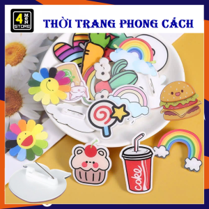 Ghim Cài Quần Áo  Balo Hoạt Hình Dễ Thương - Huy Hiệu Cài Balo Bằng Nhựa Acrylic Chắc Chắn / Phụ Kiện Gắn Túi Ví Hình Ngộ Nghĩnh Xinh Xắn