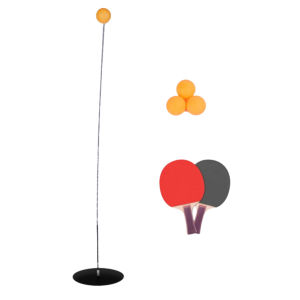 Portable Table Tennis Trainer Childrens table tennis toy Flexible shaft 90cm height adjustable Free table tennis balls*4pcs