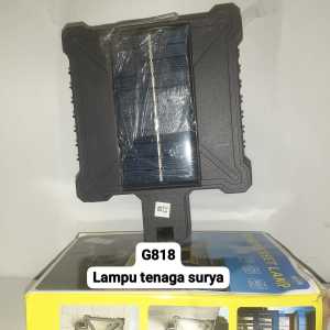 G818 ORIGINAL LAMPU OUTDOOR SENSOR STREETLAMPU TENAGA SURYA SENSOR GERAK TAHAN AIR/PIR SENSOR GERA