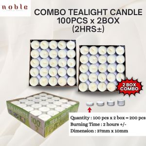 Tealight Candle 50pcs/100pcs (2 hours±) [High Quality]